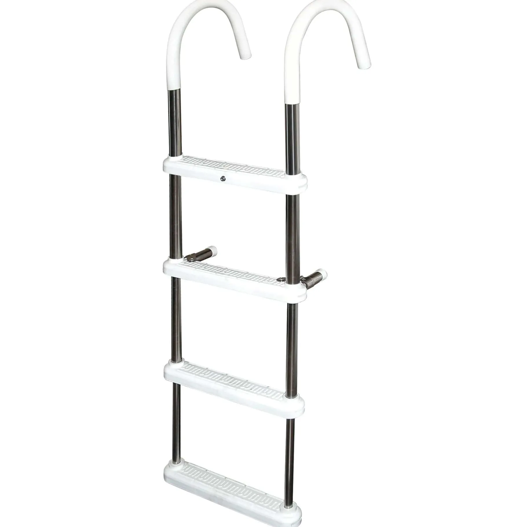 JIF Marine Ladders-Stainless Steel Gunwale Hook Ladder