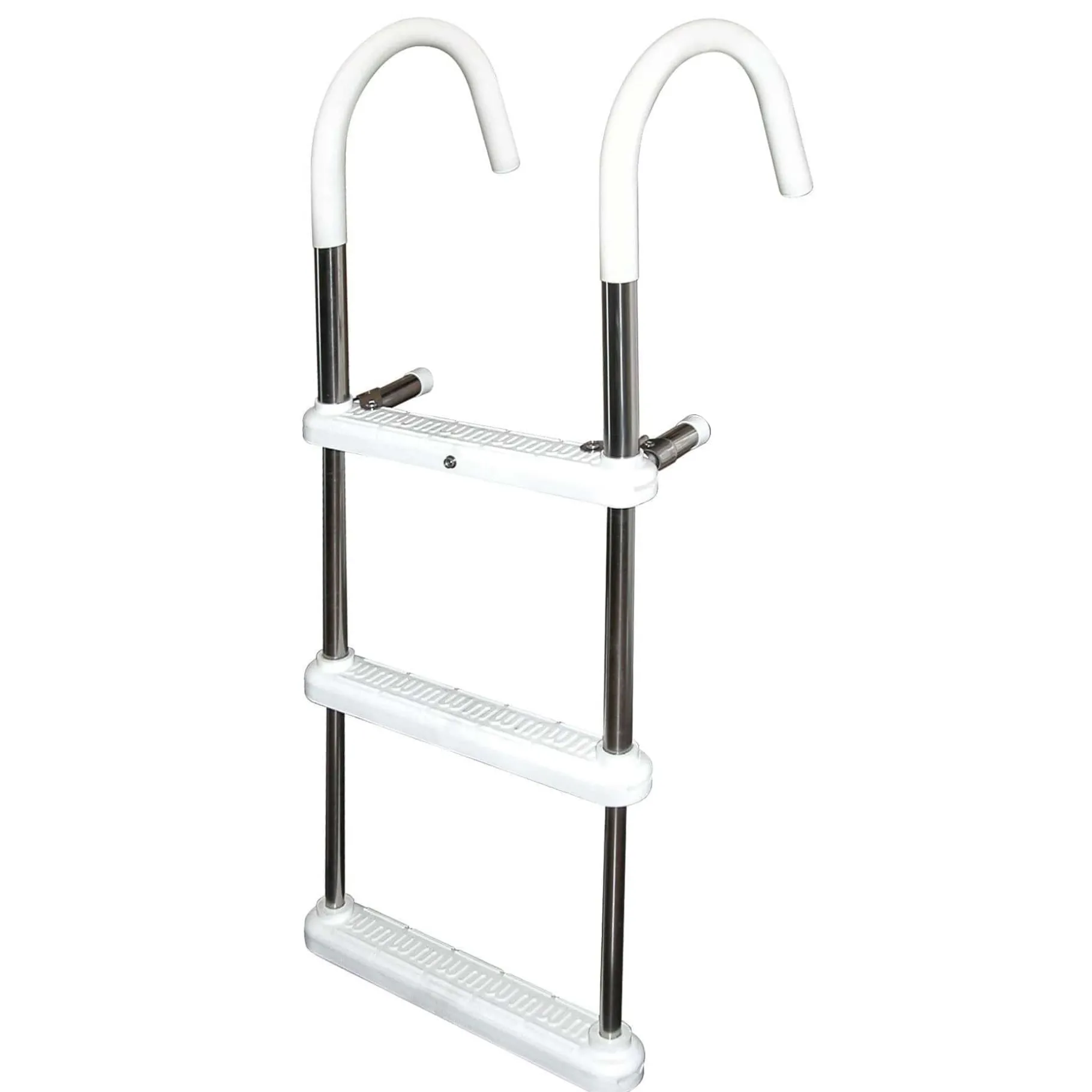 JIF Marine Ladders-Stainless Steel Gunwale Hook Ladder