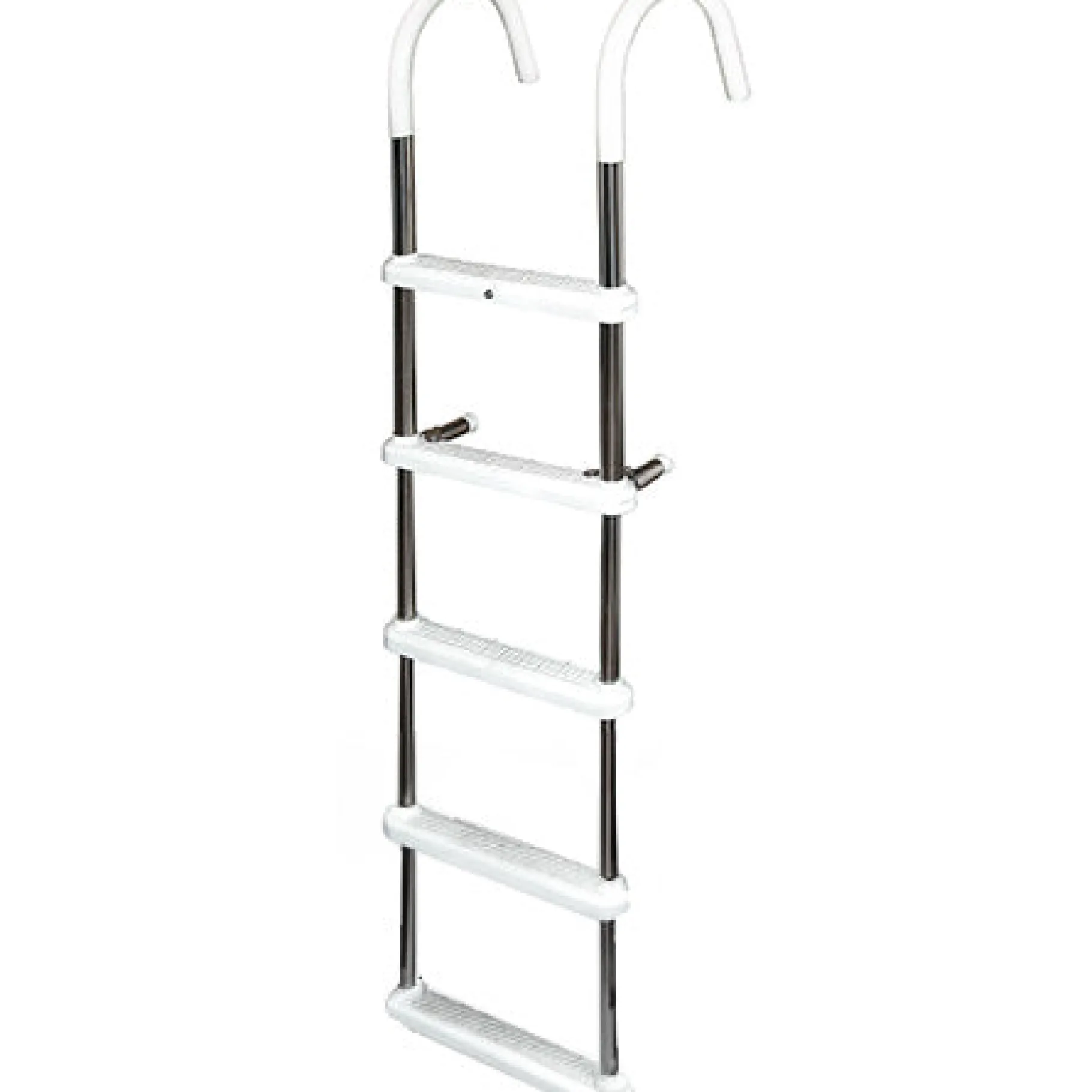 JIF Marine Ladders-Stainless Steel Gunwale Hook Ladder