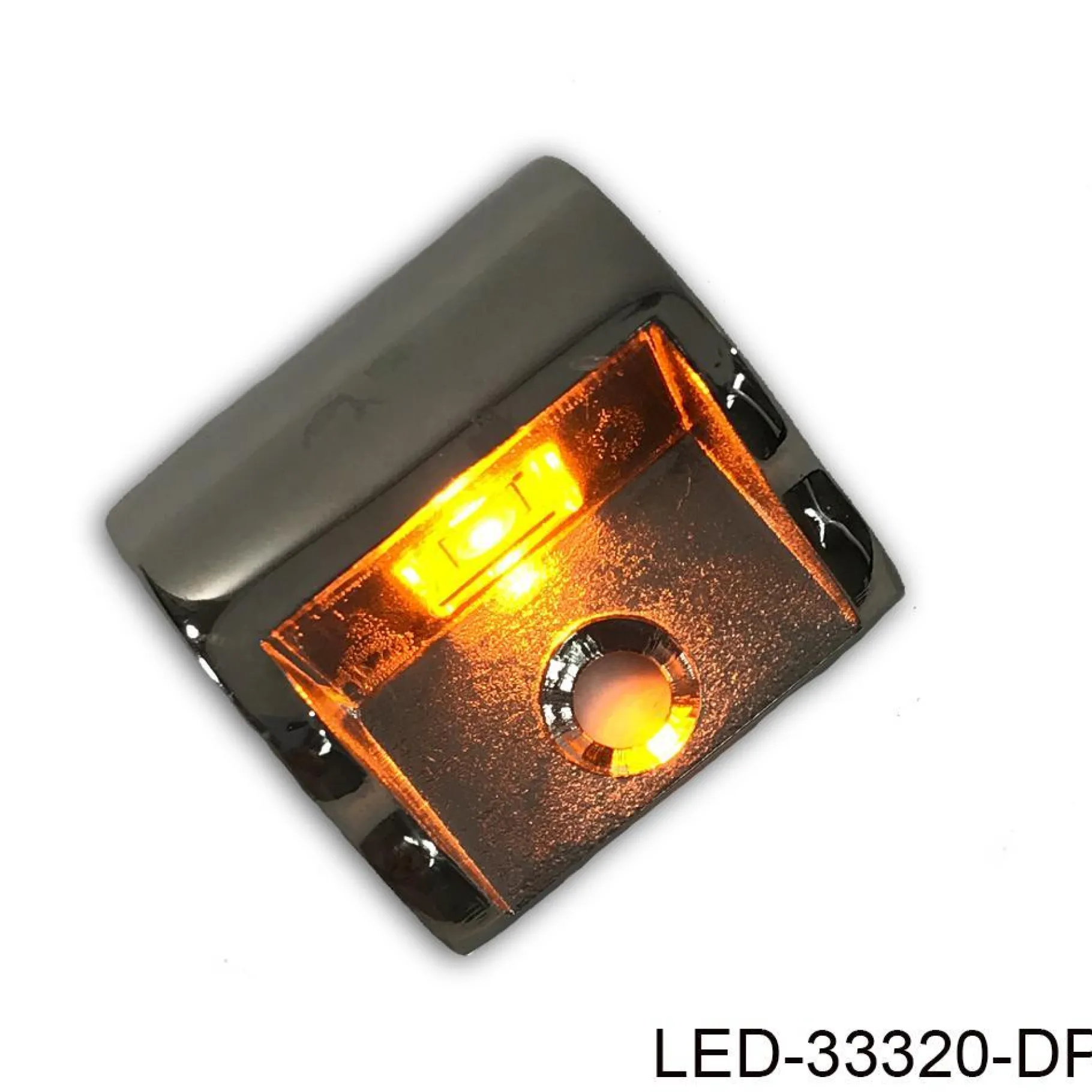T-H Marine Led Lighting-Stainless Steel Indirect LED Courtesy Light