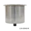 T-H Marine Organization|Boating Accessories-Stainless Steel No Step Cup Holder with Rubber Insert
