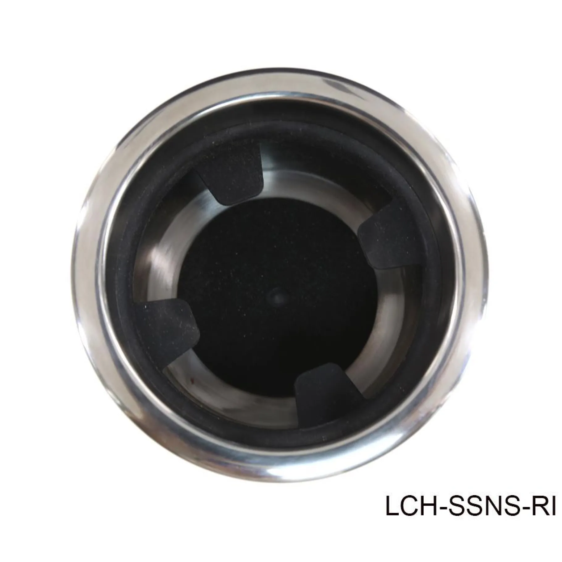 T-H Marine Organization|Boating Accessories-Stainless Steel No Step Cup Holder with Rubber Insert
