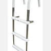 JIF Marine Ladders-Stainless Steel Telescoping Gunwale Hook Ladder - 3-Step