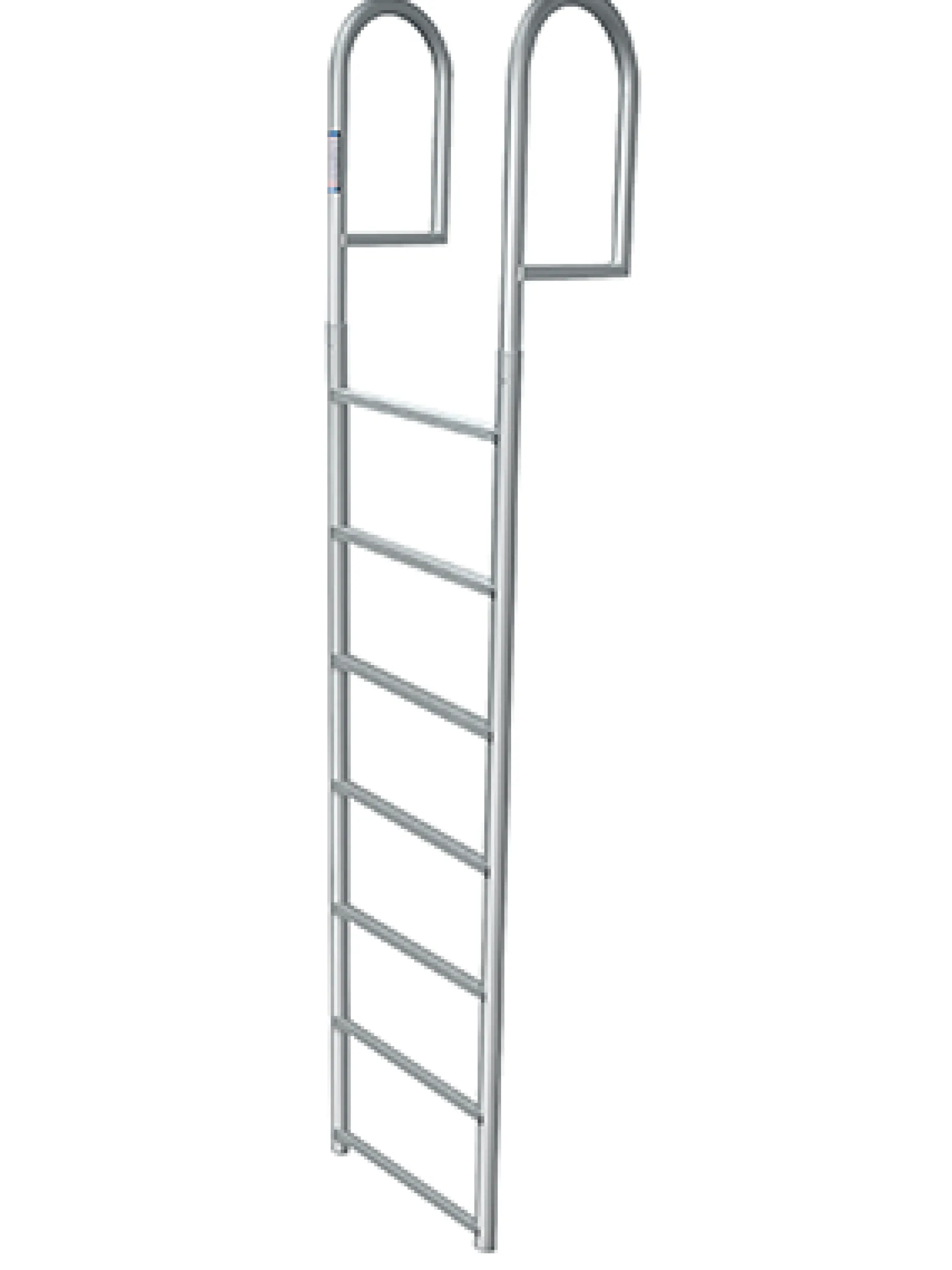 JIF Marine Ladders-Stationary Dock Ladder - Standard 2" Step