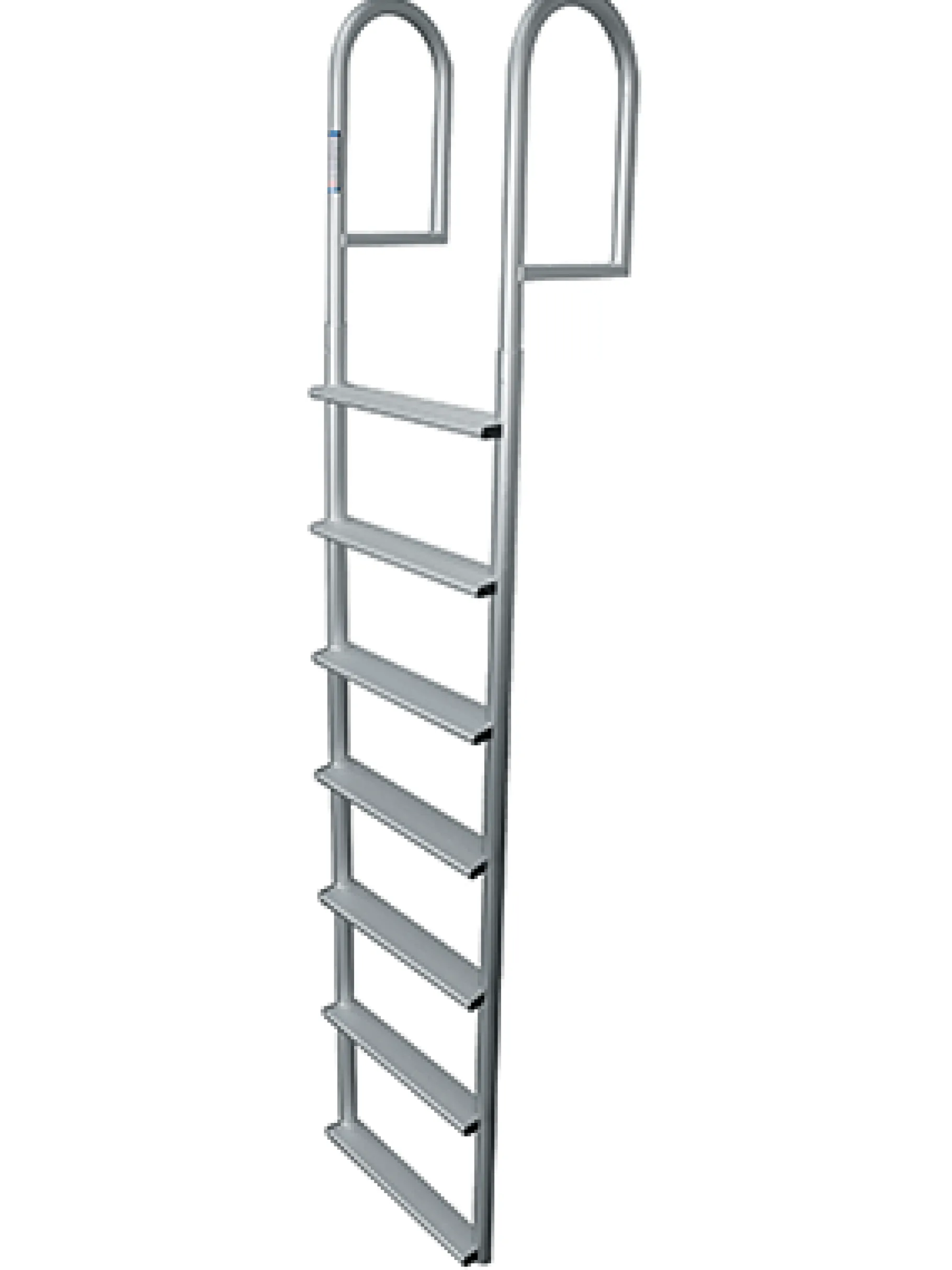 JIF Marine Ladders-Stationary Dock Ladder - Wide 4" Step