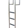 JIF Marine Ladders-Stationary Stainless Steel Dock Ladder - 5 Step