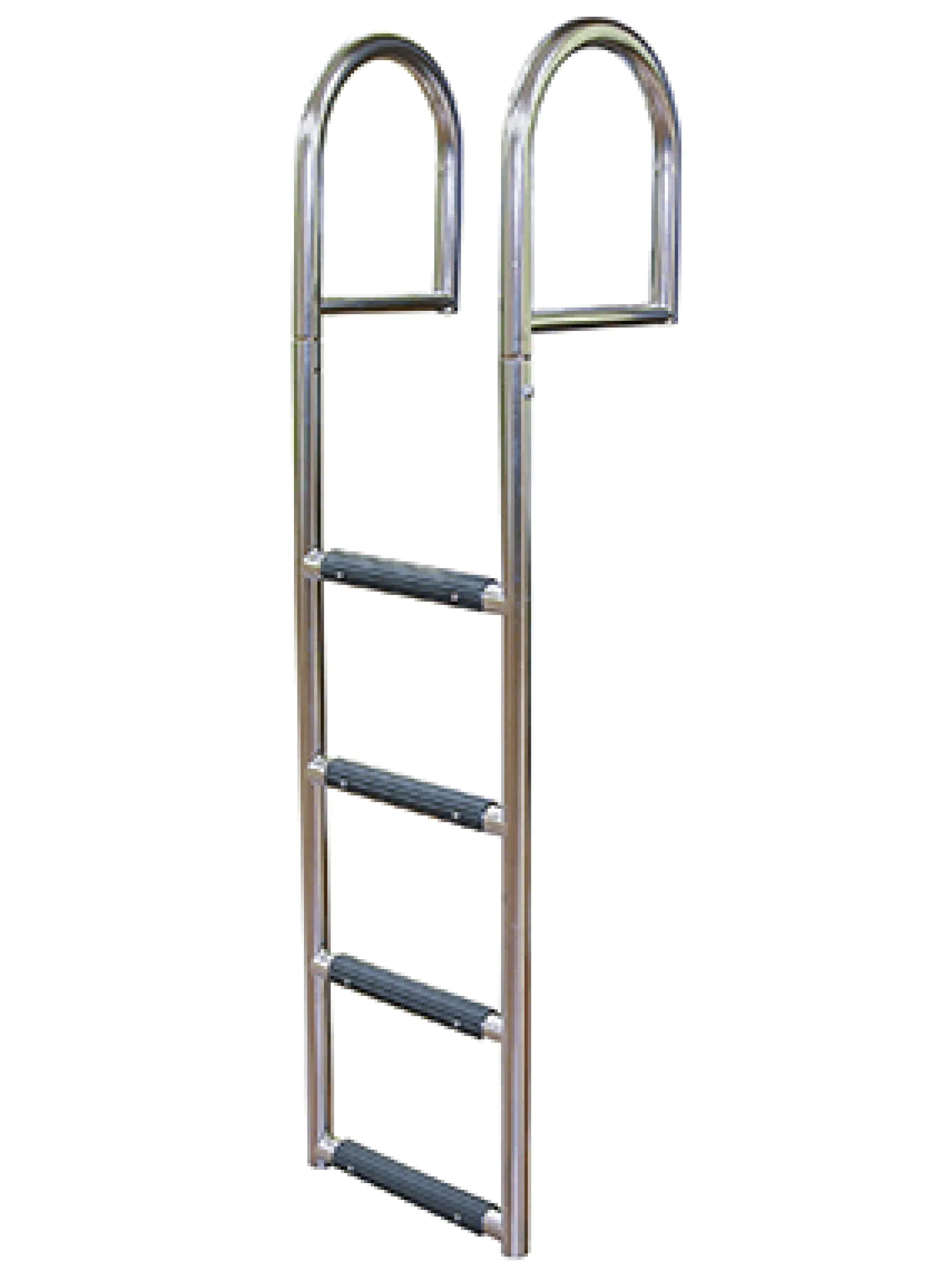 JIF Marine Ladders-Stationary Stainless Steel Dock Ladder - 5 Step