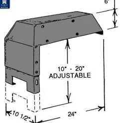 T-H Marine Boating Accessories-Steering Console Mount for Boats