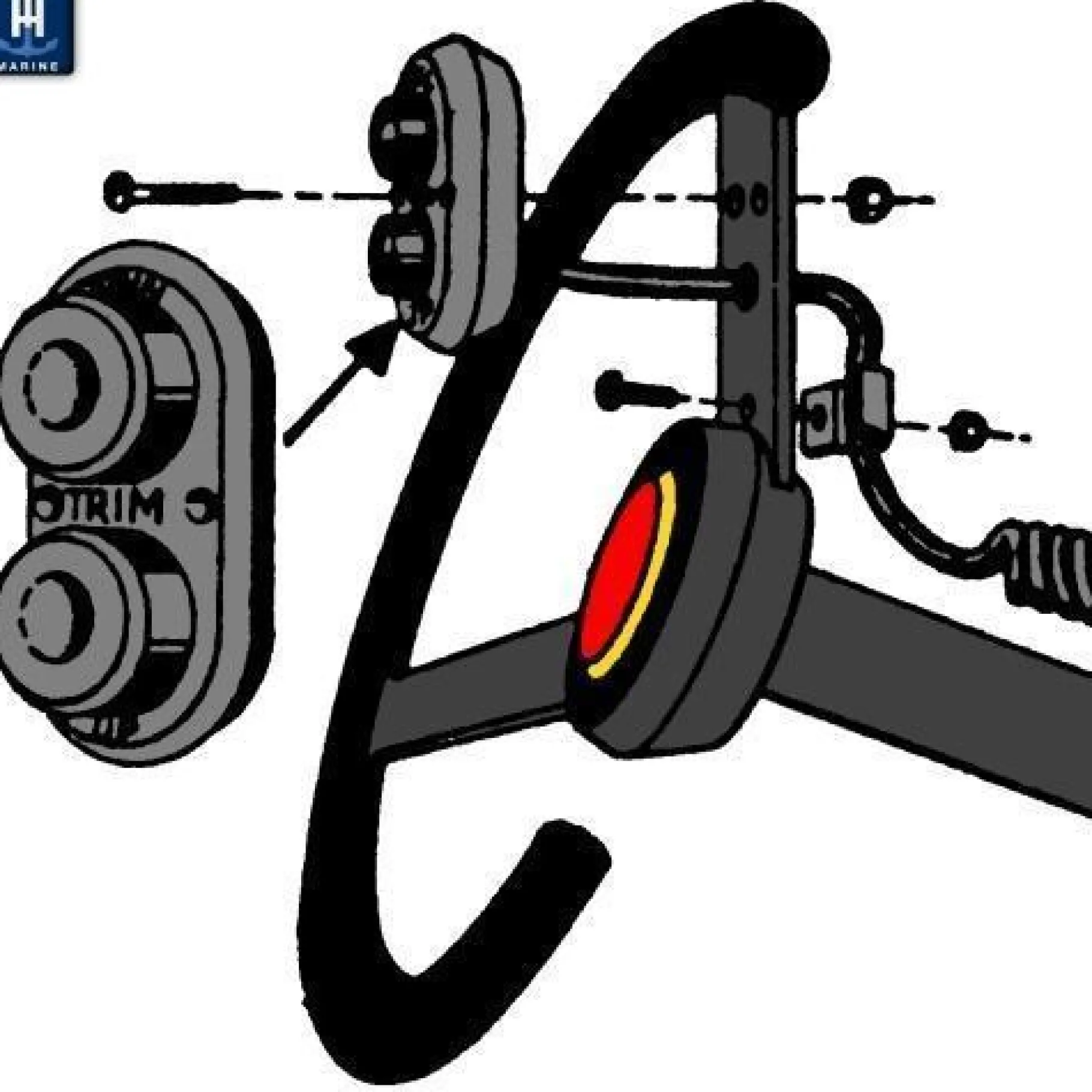 T-H Marine Rigging|Jack Plates & Trim Units-Steering Trim Control Unit
