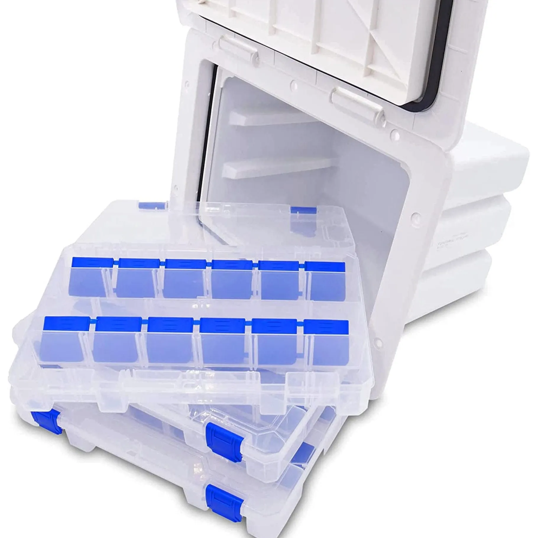T-H Marine Organization|Hatches, Plates & Lids-Sure-Seal Tackle Tray Box
