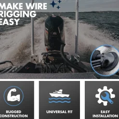 T-H Marine Rigging-Cable Boot – Waterproof Cable Pass-Through for Boats