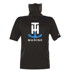 T-H Marine Tees-Performance Tee with Face Shield