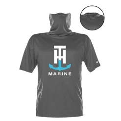 T-H Marine Tees-Performance Tee with Face Shield