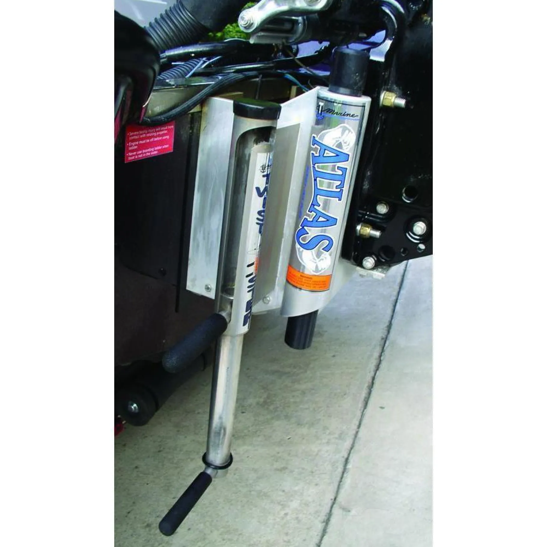 T-H Marine Jack Plates & Trim Units-TWIST STEP™ Emergency Jack Plate Ladder