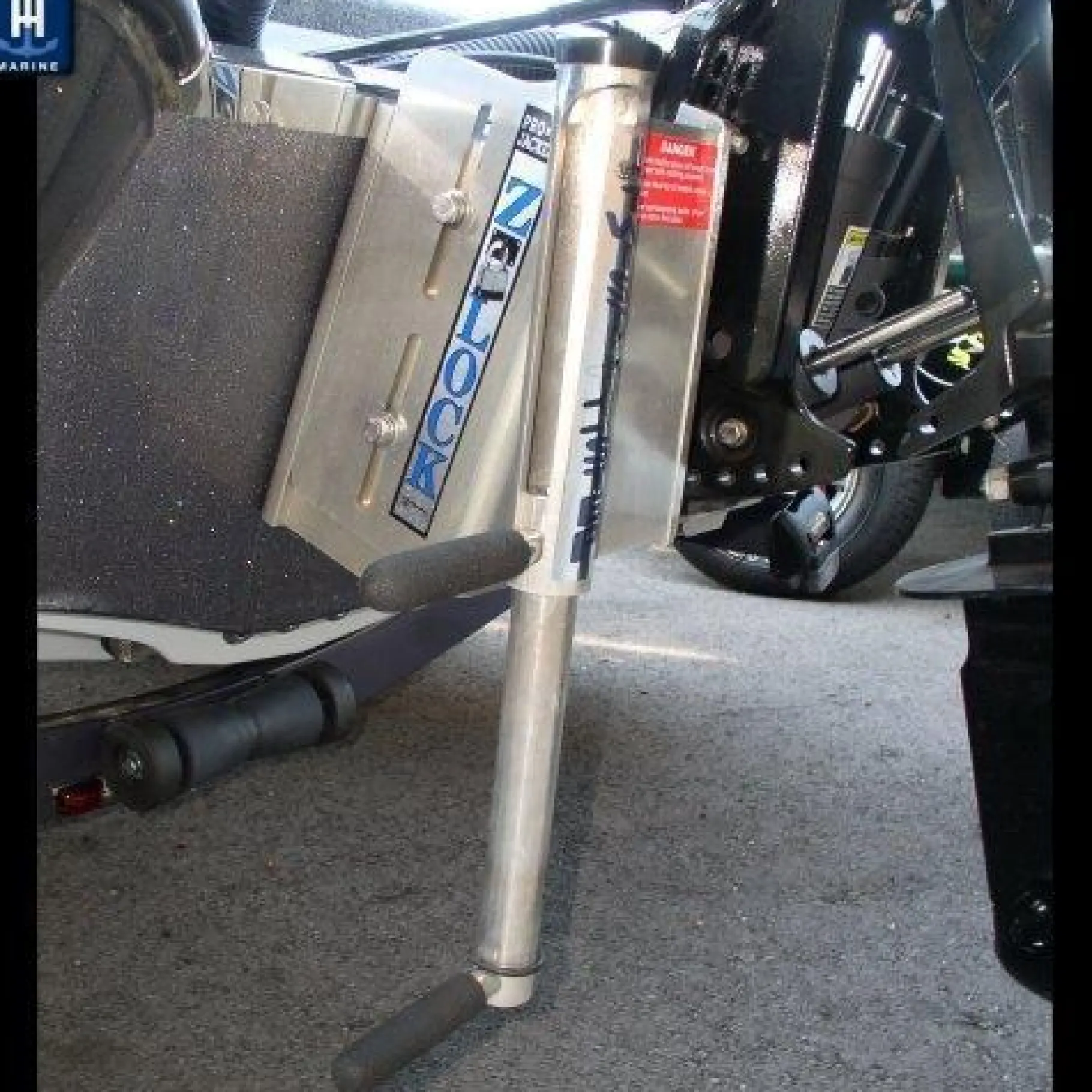 T-H Marine Jack Plates & Trim Units-TWIST STEP™ Emergency Jack Plate Ladder