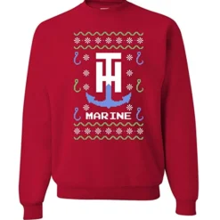T-H Marine Closeouts-Ugly Christmas Logo Sweatshirt