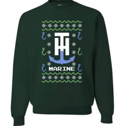 T-H Marine Closeouts-Ugly Christmas Logo Sweatshirt