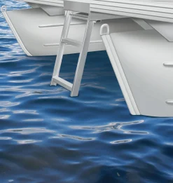 JIF Marine Ladders-Under Deck Pontoon Ladder