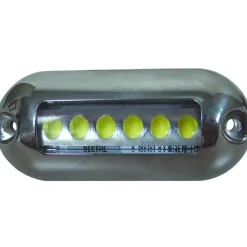T-H Marine Led Lighting-Underwater LED Light with Stainless Steel Bezel