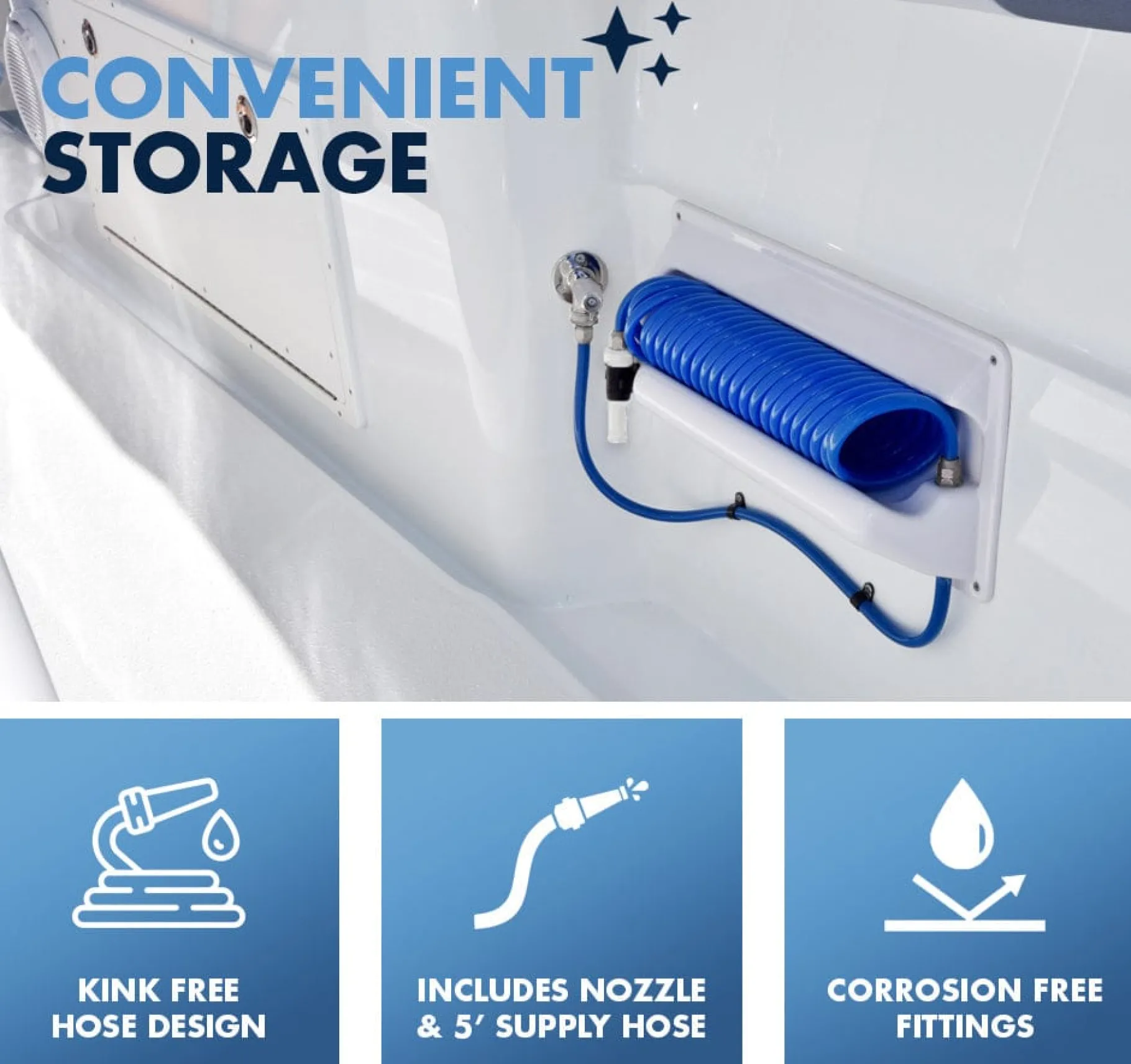 T-H Marine Boating Accessories|Plumbing & Drains-Wash Down Hose Holder Station