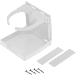 T-H Marine Organization-White Adjustable Drink Holder