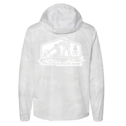 T-H Marine Hoodies-White Camo LIGHTWEIGHT WINDBREAKER JACKET